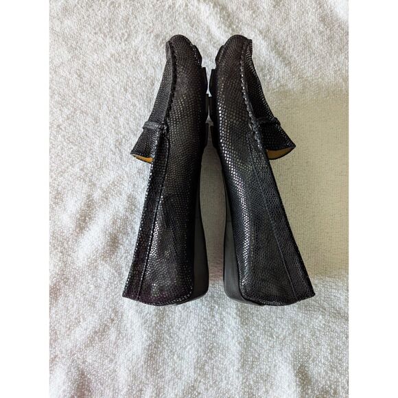 Vaneli Black Metallic Geo Aztec Slip On Driving Loafer Shoe  Sz 10M - Picture 11 of 12